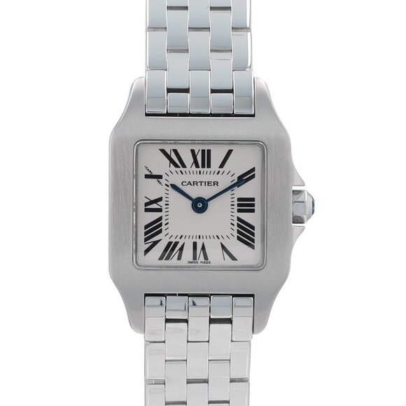 Cartier Accessories - Cartier Santos Demoiselle 2698 White Roman Dial